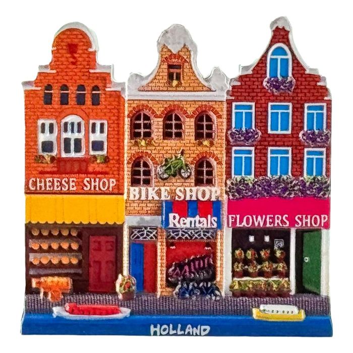 Magnet Cheese Shop/Bicycle Shop & Flower Shop