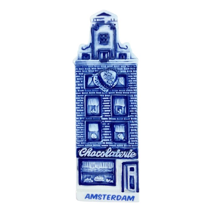 Magnet Delft Blue Chocolaterie Amsterdam