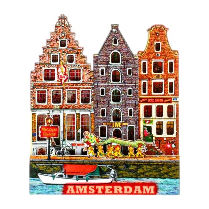 Fridge magnet Gelderse Kade Amsterdam