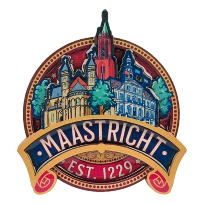 Magnet Maastricht - Round Label