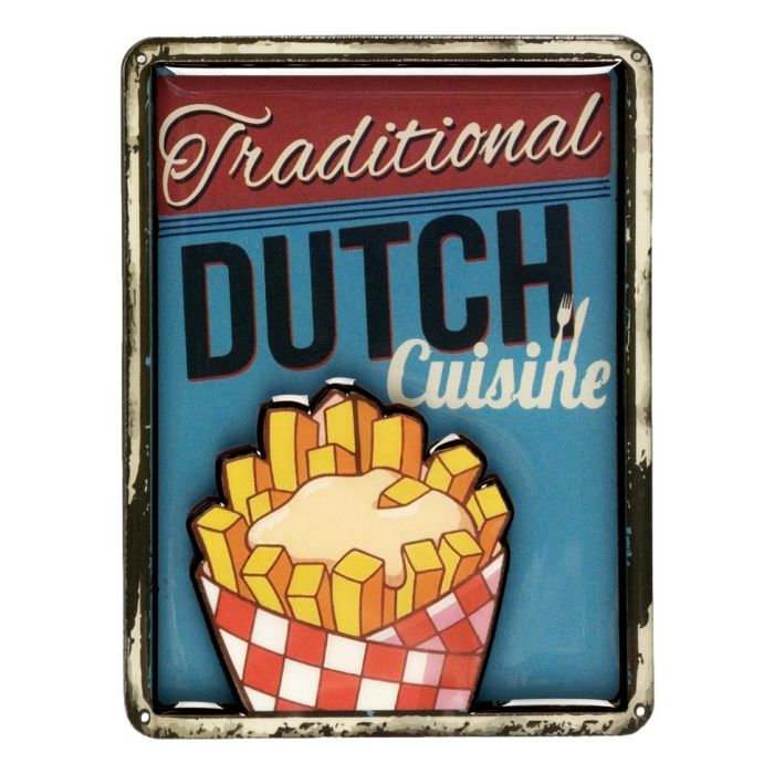 Fridge magnet Dutch Cuisine - Fries