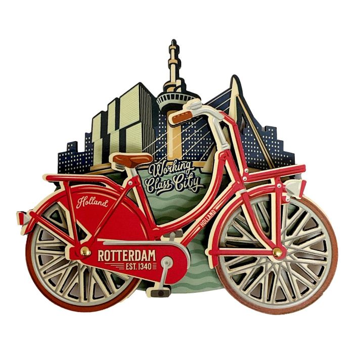 Fridge Magnet "Rotterdam Working Class City"