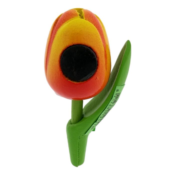 Gift Magnet set 12 Wooden Tulip Magnets, 8 cm