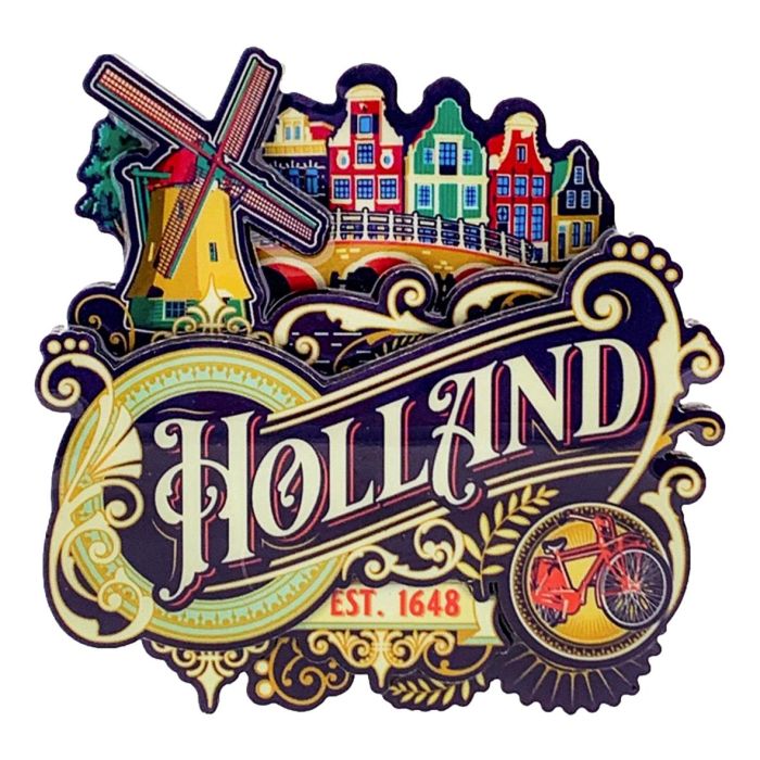 Magnet Vintage Ornaments Holland