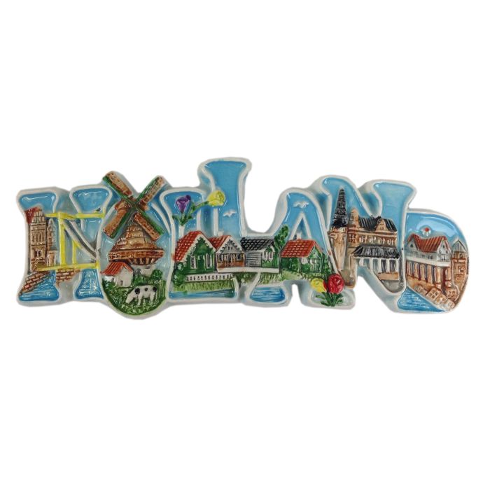 Fridgemagnet Holland colour