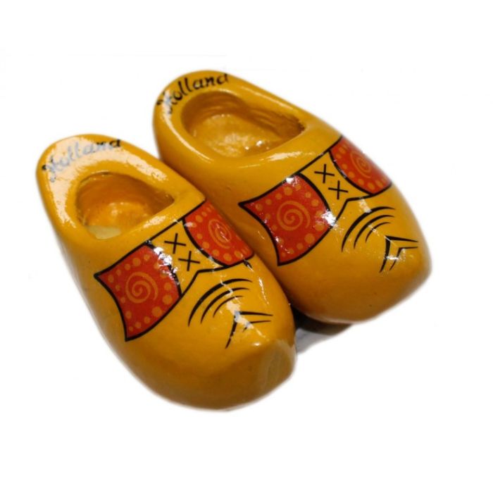 Fridge Magnet farmers yellow clog, 6 items