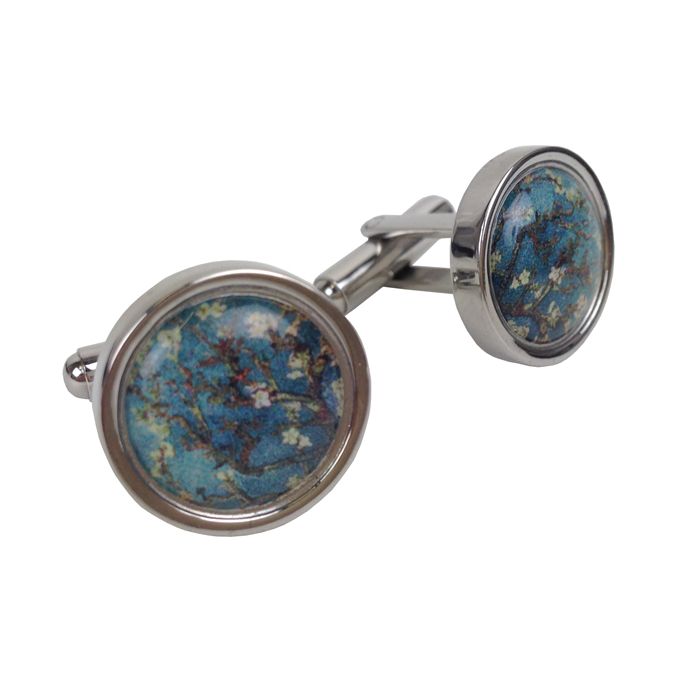 Cufflinks  Almond Blossom by vanGogh