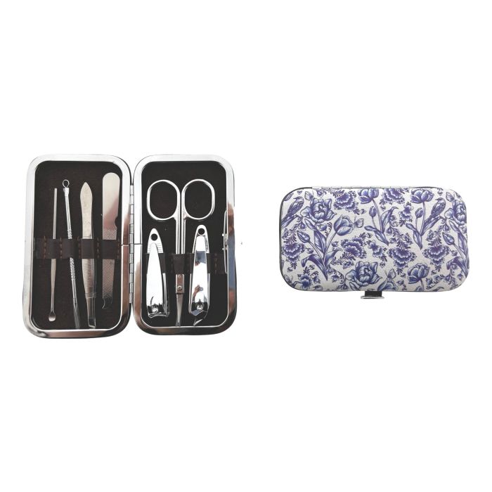Manicure set "Delft Blue Flower"