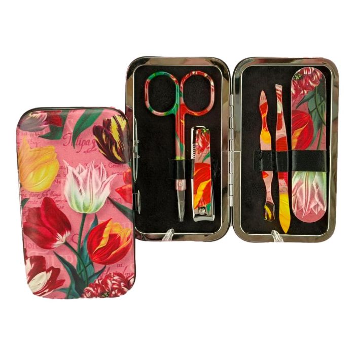 Manicure set 'Pretty Tulips' - Pink