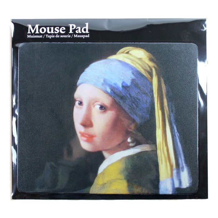 Mousepad Girl with Pearl, by Johannes Vermeer