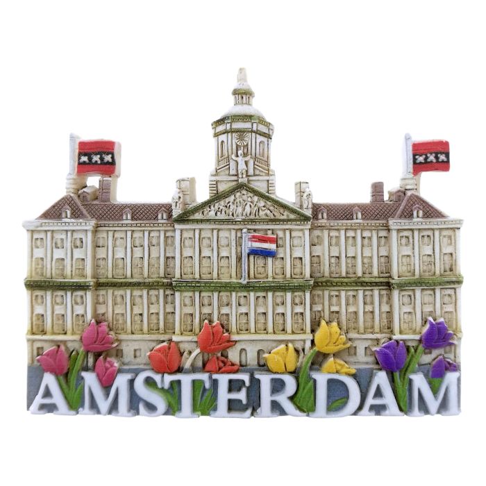 Paleis op de Dam Magneet - 3D