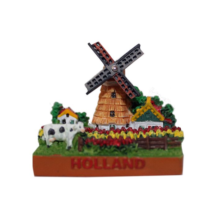 Miniature 3D Mill in Tulipfield