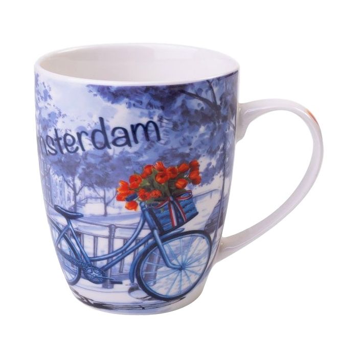 Mok Amsterdam Fiets, groot