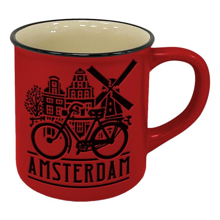 Mok Amsterdam - Rood - Groot