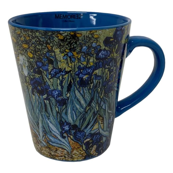 Vincent van Gogh's Irissen Mok (Groot)