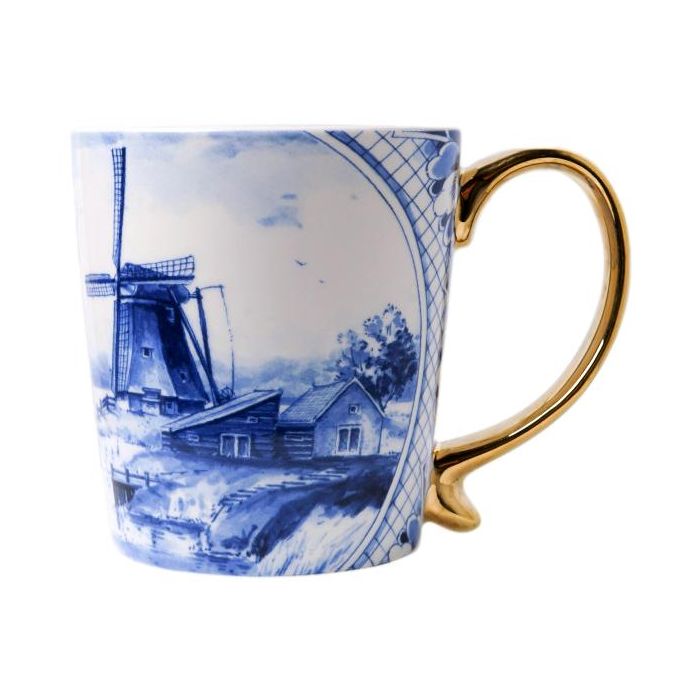 Mok Molenlandschap Goud