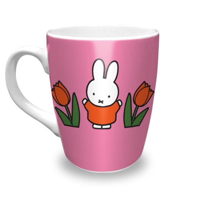 Mug "Miffy in Tulip Field Pink"