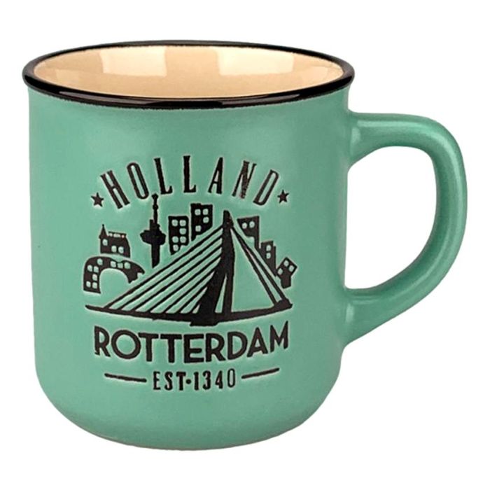 Mug Rotterdam Holland - Green - Small