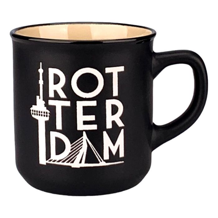 Mug Rotterdam Holland - Black - Small