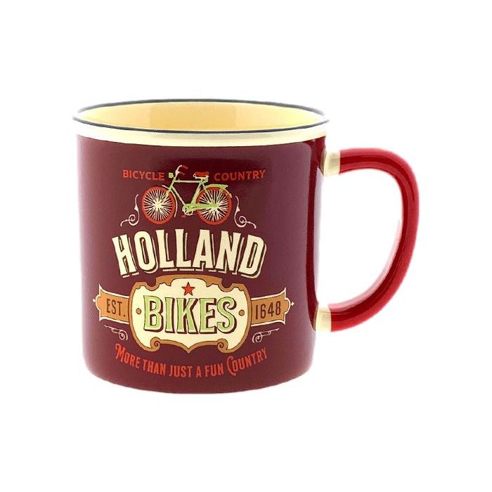 Mokje Vintage Holland Bikes Rood - Klein