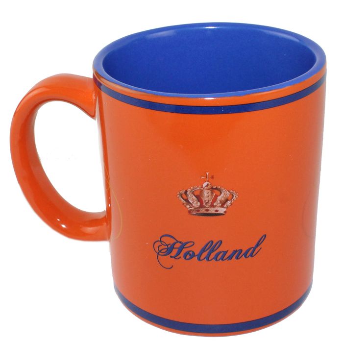 Mok Oranje Leeuw  Holland in cadeaudoosje