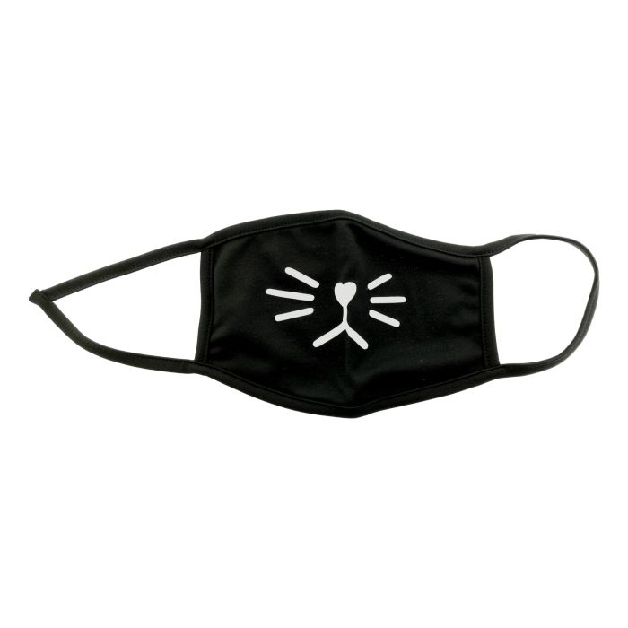 Mondkapje "Zwarte Kat"
