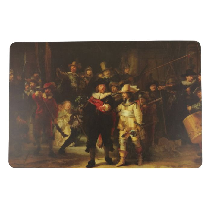 Placemat "De Nachtwacht, Rembrandt van Rijn"