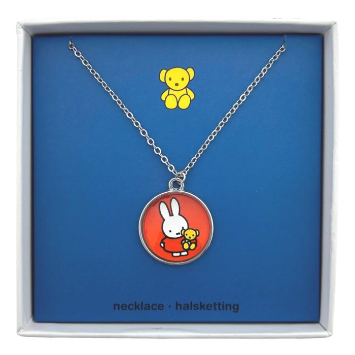 Necklace Miffy with Bear in gift box