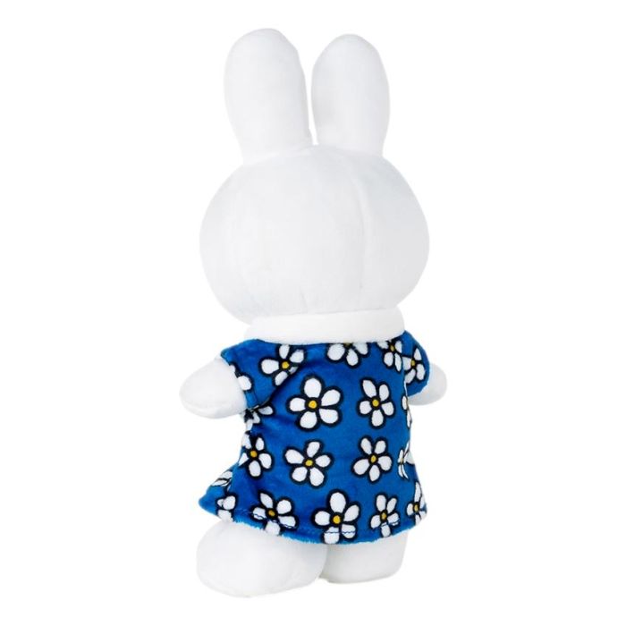 Miffy Plush - Blue Floral Dress - 24 cm