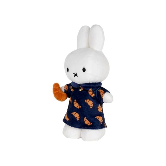 Miffy Plush Toy in Croissant Dress - 24 cm