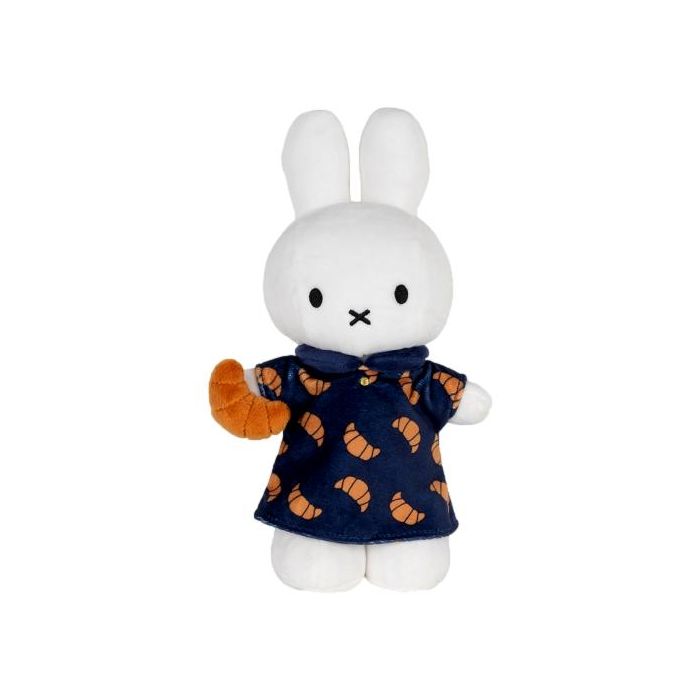 Miffy Plush Toy in Croissant Dress - 24 cm