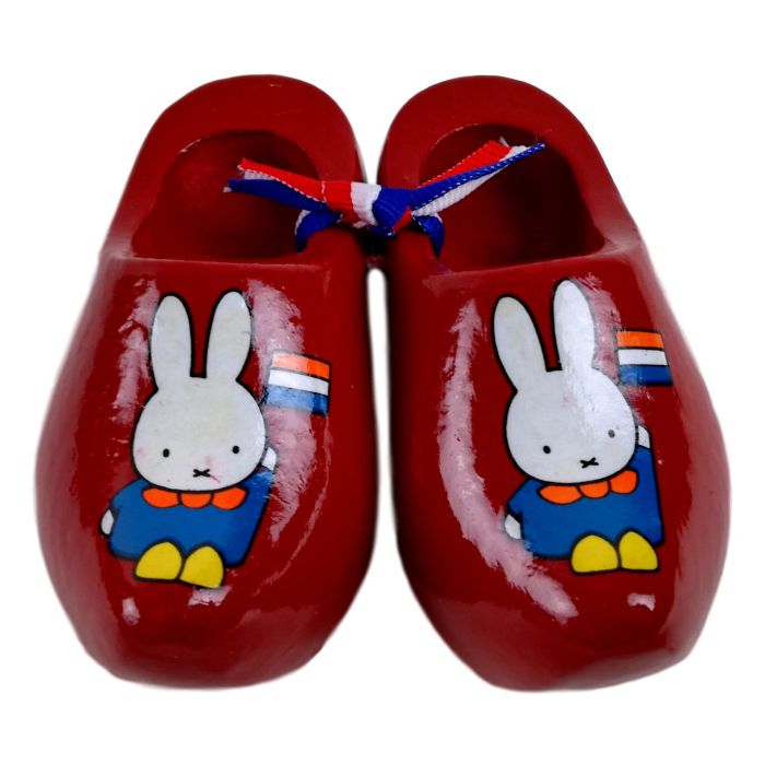 Red Miffy Clogs, 8 cm 