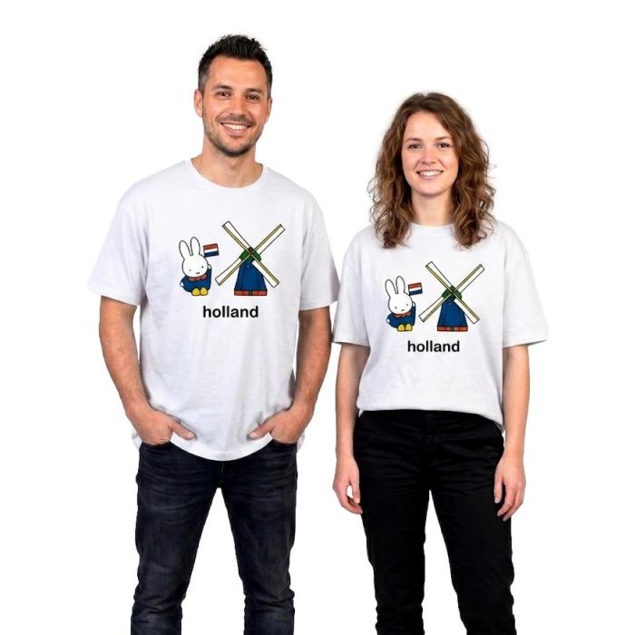 Unisex Nijntje T-shirt Holland – Wit