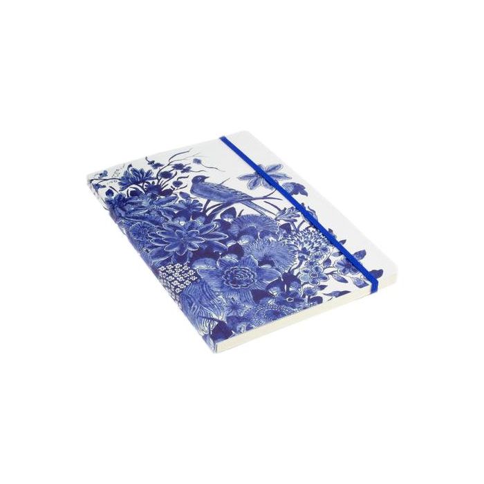 Notebook Delft blue Birds (A5)