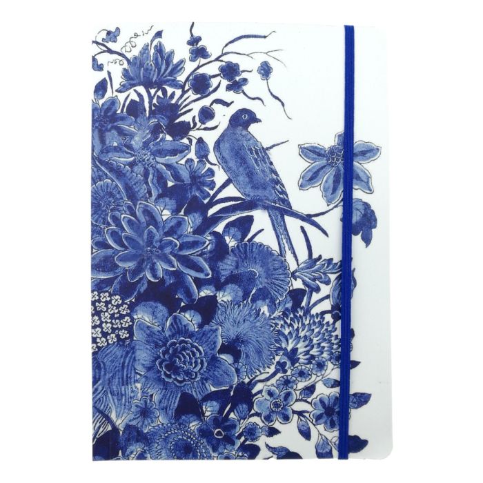 Notebook Delft blue Birds (A5)