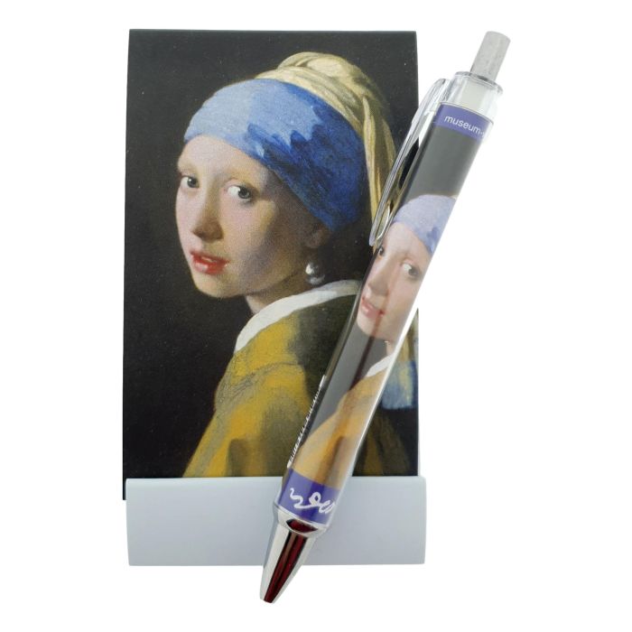 Notelet and Pen Girl with Pearl, J. Vermeer