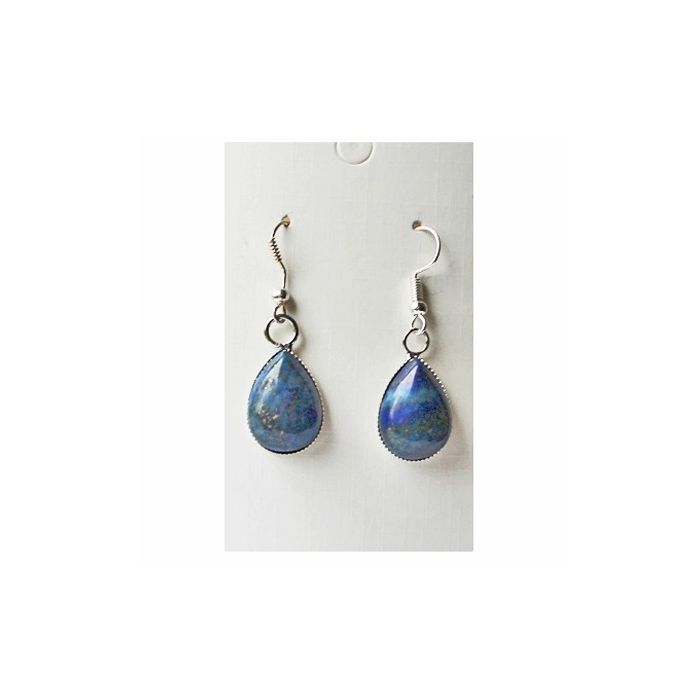 Set Lapis Lazuli drop earrings 18x13mm