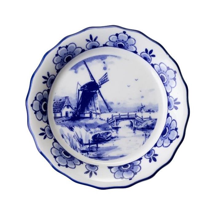 Theezakjes houder / Onderzetter DB "Hollandse Molen"