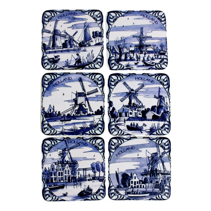 Onderzetters Holland Delfts Blauw
