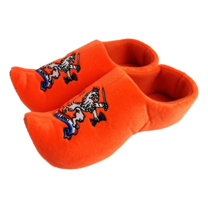 Oranje leeuw klompsloffen