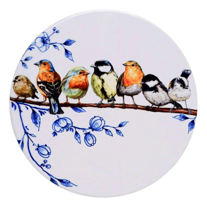 Woodland Birds Trivet - 18 cm
