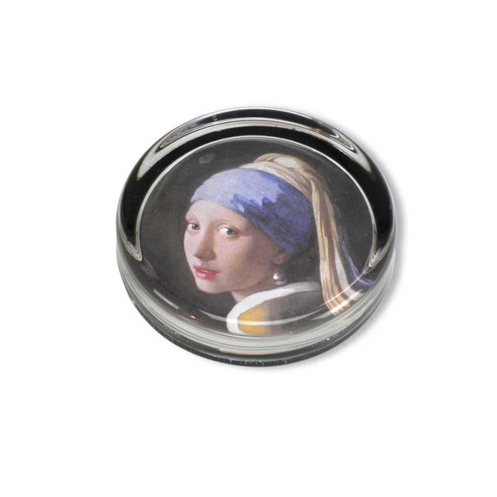 Paperweight Girl with Pearl, Vermeer