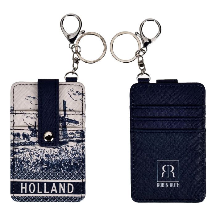 Card Holder with Keychain - Holland Design
