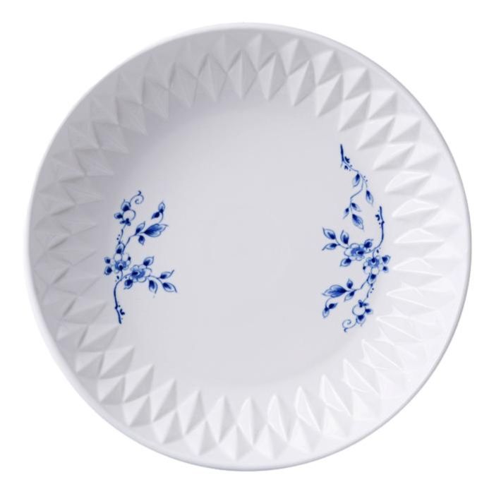 Pastabord "Blauw Vouw"