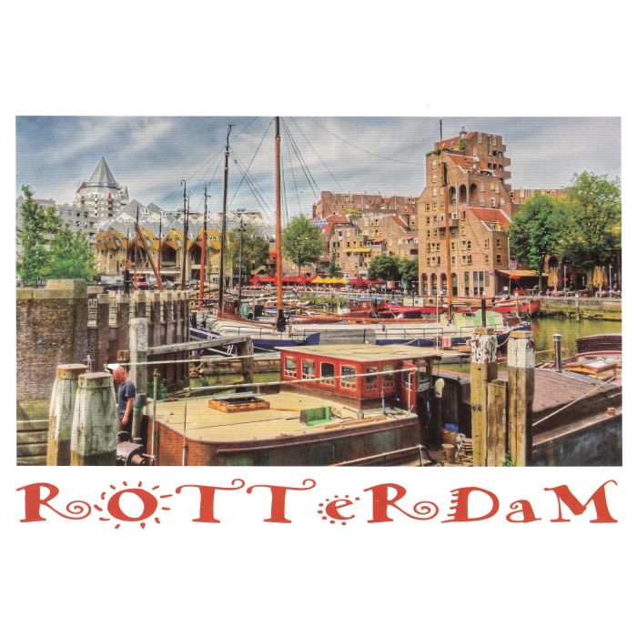 Postcard "Rotterdam Old Harbor"