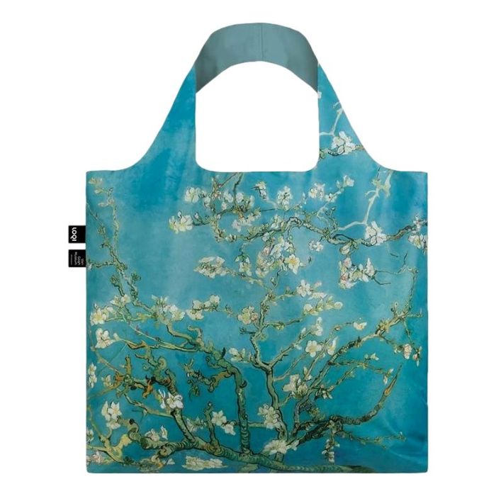 Loqi Opvouwbare Shopper "Amandelbloesem, Van Gogh"