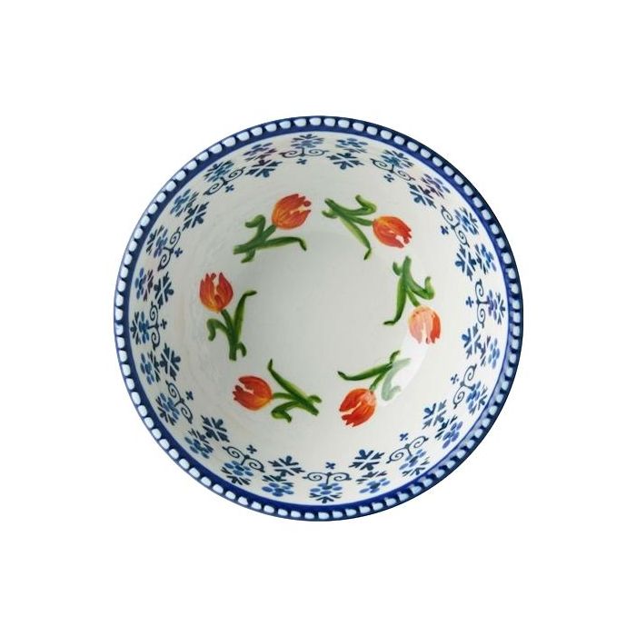 Yoghurtschaal Oranje Tulpen