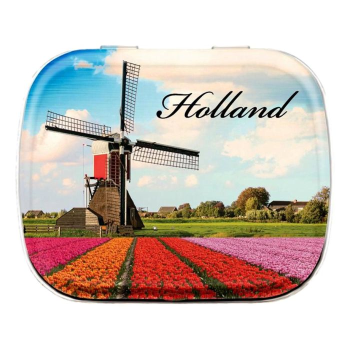 Pepermunt in blikje, Hollandse molen