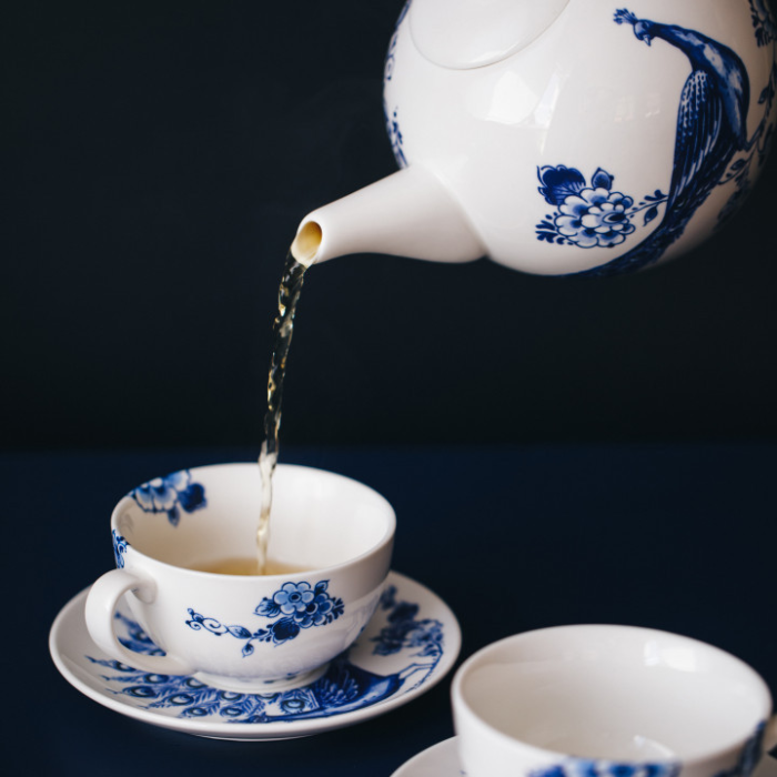 Kop & Schotel Paauw Blauw