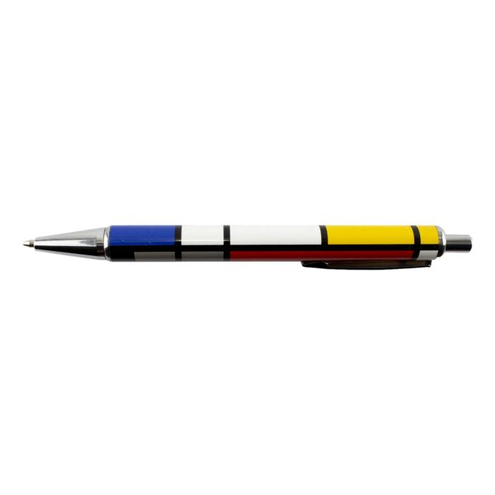 Ballpen in box, Mondriaan